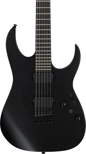 Vista 3 de Ibanez RGRTB621 Iron Label Guitarra Eléctrica - Negro Plano