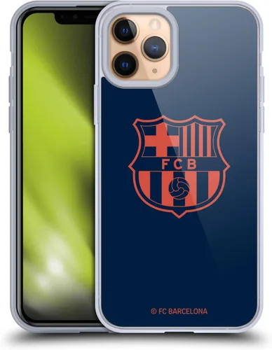 Vista 351 de Head Case Designs Funda de gel suave con licencia oficial del FC Barcelona Barca Crest Graphics [protección de grado militar] compatible con Apple
