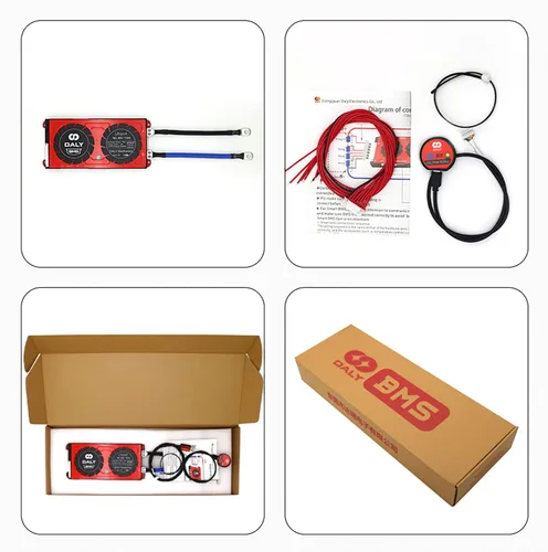 Vista 7 de DALY Smart BMS 24V L-ion 7S 30A con módulo Bluetooth programa de restablecimiento de puerto común para paquete de batería de litio DIY