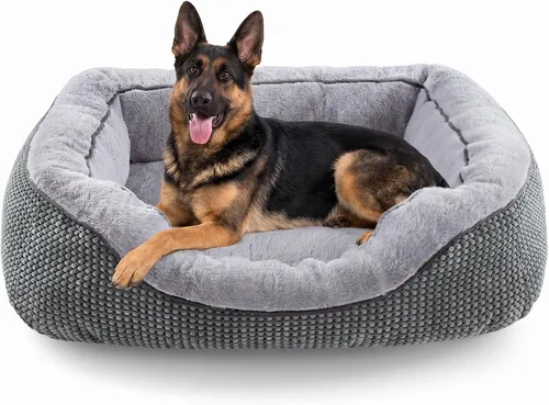 Vista 38 de Invenho - Camas para perros pequeños y medianos lavables, ortopédicas, calmantes, autocalentamiento, suaves, duraderas, con fondo antideslizante