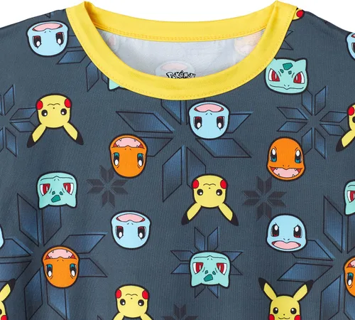 Vista 4 de Cuddl Duds Conjunto de ropa interior térmica para niños, Sonic, Spiderman, Pokemon, Minecraft, Star Wars Designs - Capa base larga John para niños
