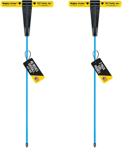 Vista 15 de T&T Tools Sonda de Suelo Aislada Mighty Probe de 36 Pulgadas – Varilla Hexagonal de 3/8" Sonda con Mango en T de Acero Resistente para Paisajismo