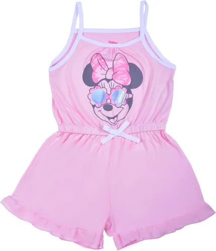 Vista 2 de Disney Minnie Mouse - Paquete de 2 mamelucos para niñas, para bebés y niños pequeños, color rosa