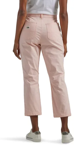 Vista 3 de Lee Pantalón capri Ultra Lux de tiro alto con costuras para mujer