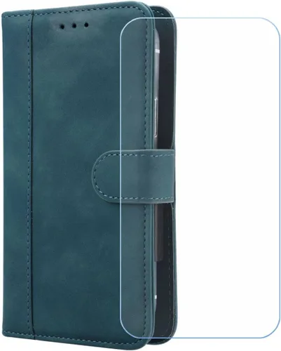 Vista 11 de Cover for AGM Note N2 + HD Film Protector - Black-FG