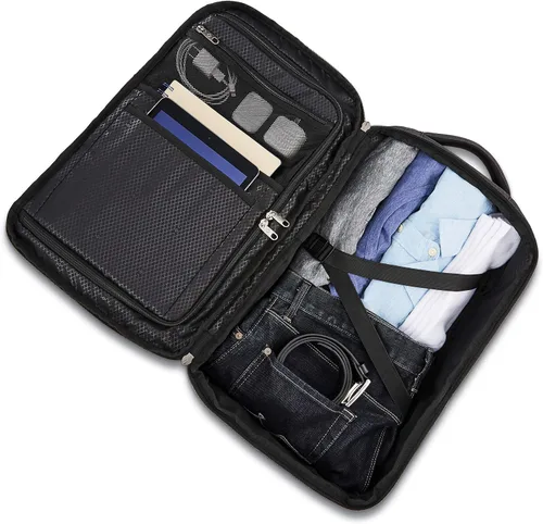 Vista 4 de Samsonite Mochila de viaje moderna, color carbón jaspeado, talla única