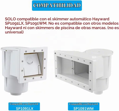 Vista 2 de SPX1091C Cesta con mango de repuesto para Hayward Automatic Skimmers SP1091LX, SP1091WM