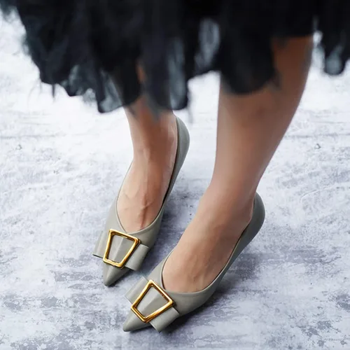 Vista 7 de C.Paravano Tacones bajos para mujer I Zapatos de tacón para mujer I Zapatos de tacón para mujer I Tacones bajos para mujer I Tacones cortos I