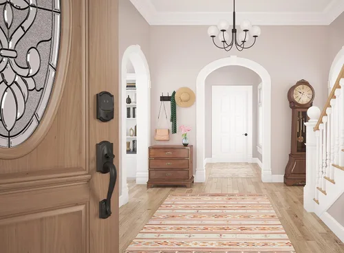 Vista 11 de Schlage Encode Plus Smart WiFi - Cerradura de cerrojo para desbloquear, bronce envejecido