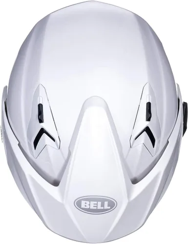 Vista 6 de Bell Mag-9 Casco Urbano color blanco perla brillante