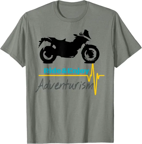 Vista 32 de Camiseta Moto Shirt V-Strom, gris, S Gris Oscuro