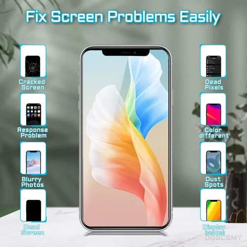 Vista 5 de [OLED] para iPhone 11 Pro Reemplazo de pantalla con altavoz frontal 5.8" OLED 3D Touch Display Digitizer Full Assembly Proximity Sensor Fix Tool