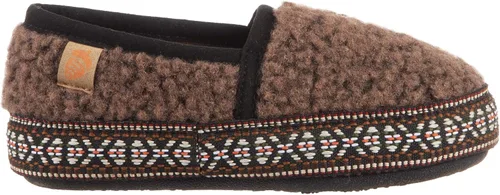 Vista 2 de Acorn Pantuflas unisex L'il Woven Trim Moc para niños, Mocasín