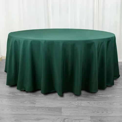 Vista 28 de Efavormart - Mantel redondo de poliéster de 90 pulgadas sin costuras de calidad comercial para banquetes de boda, restaurante
