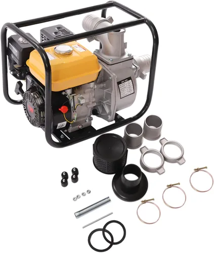 Vista 7 de Bomba de transferencia de agua 4 tiempos 7.5hp 3 pulgadas portátil de gasolina bomba de agua ligera de alta presión para riego de piscina
