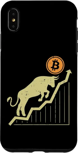 Vista 11 de Bitcoin Bull Graph Bullish BTC Crypto Cryptocurrency Trader Case for iPhone 17