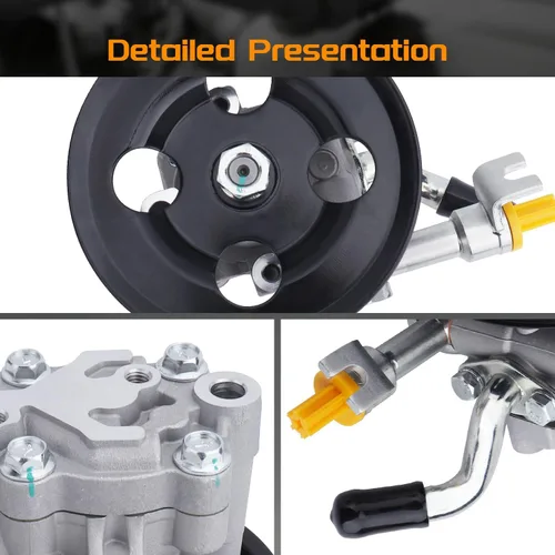 Vista 7 de Bomba de dirección asistida de 4.0L para Nissan Frontier 2005-2019, Xterra 2005-2015, Pathfinder 2005-2012; para Suzuki Equator 2009-2012 21-5451