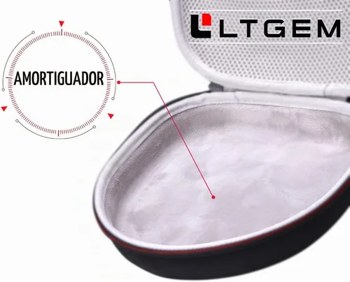 Vista 6 de LTGEM - Funda rígida EVA para auriculares SENNHEISER HD280PRO
