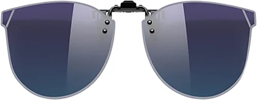 Vista 11 de Gafas de sol y gafas de sol de conducción nocturna con clip, reducción de deslumbramiento polarizado, visión de alta definición Azul