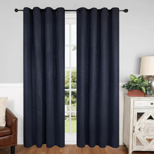 Vista 15 de Superior Cortinas opacas, oscurecimiento de la habitación para dormitorio, sala de estar, bloqueo solar, térmicas, estilo moderno, cabecera