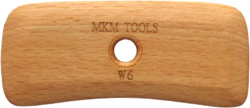 Vista 7 de MKM Pottery Tools Craftsman Series Wood Rib