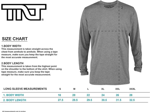 Vista 2 de TNT Camiseta casual de manga larga para hombre