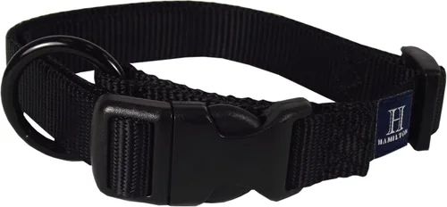 Vista 9 de Collar de perro ajustable de Hamilton, 3/8 pulgadas, Negro