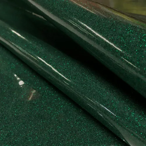 Vista 15 de Tela de vinilo brillante, hojas de piel sintética con purpurina suave, material brillante, ideal para hacer bolsas de tapicería, lazos para el pelo