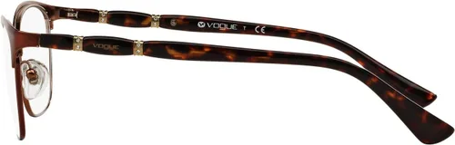 Vista 4 de Vogue Eyewear Marcos para gafas graduadas Vo3987b Cat Eye para mujer, MarrónDemo Lens
