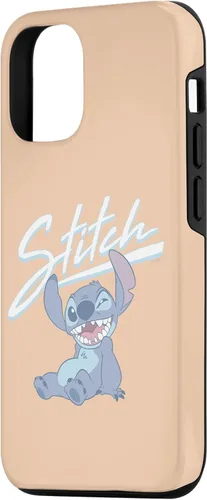 Vista 2 de Funda para iPhone 14 Disney Lilo & Stitch Winking Stitch Retrato