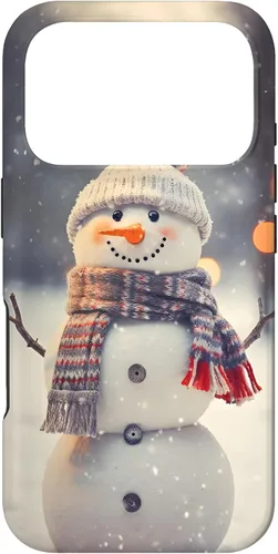 Vista 30 de Cute Christmas Snowman Winter Snow Scene Holiday Season Case for iPhone 17