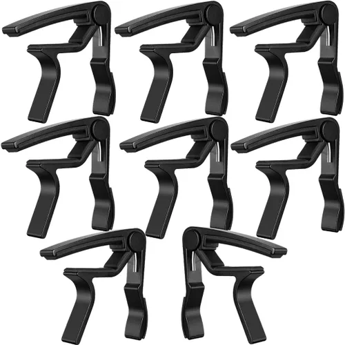 Vista 7 de Guitarra Capo Guitarra Abrazadera Kapo para Bajo Eléctrico Acústico Ukelele