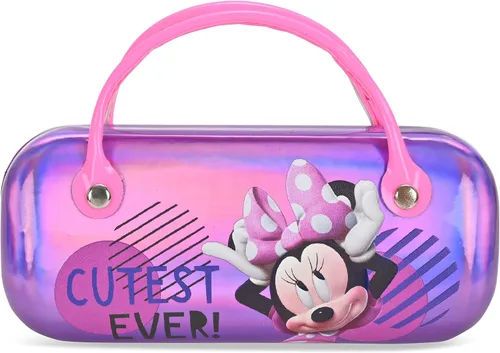 Vista 6 de Minnie Mouse - Gafas de sol para niñas con estuche para gafas para niños pequeños