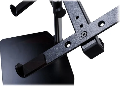 Vista 2 de Fat Toad Soporte Doble para Laptop DJ (Edición PRO de Mesa) – Estante Portátil de 2 Niveles para Equipo de PC con Monturas de Soporte