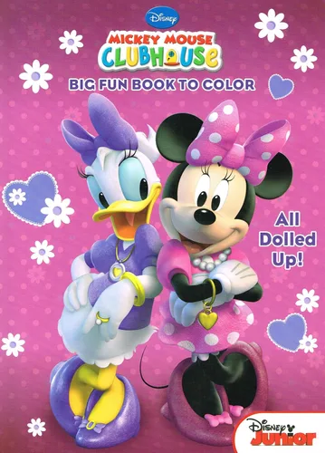Vista 6 de Disney Minnie Mouse - Juego de 2 libros para colorear