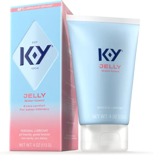 Vista 17 de K-Y Jelly Lubricante a base de agua para sexo, lubricante anal, lubricante personal a base de agua no graso, lubricante sexual compatible con el pH