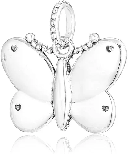 Vista 2 de MYXKHYLL Pandora Unique Temperament 925 SilverHeart of Love Clip Bead Charm Silver Sterling Silver Jewelry Fit Original Bracelet Necklace Kralen