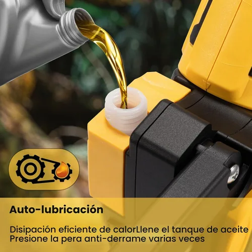 Vista 3 de Motosierra para batería Dewalt 20V MAX (batería no incluida)