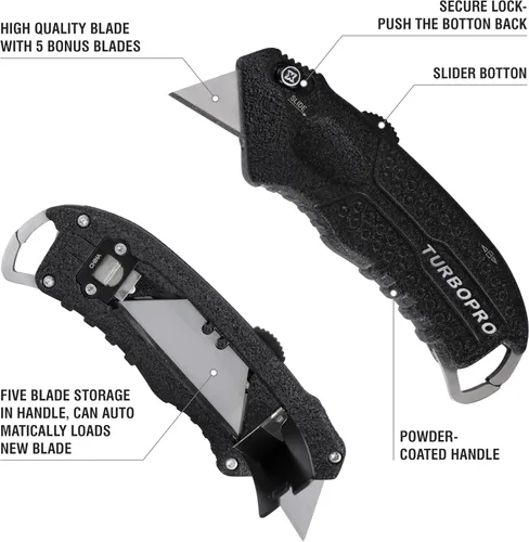 Vista 2 de Olympia Tools 33-187 Cuchillo de carga automática Turbopro