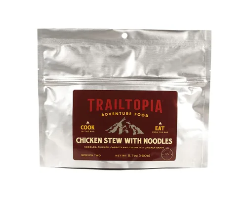 Vista 17 de Trailtopia Burrito de carne y frijoles negros, cena de senderismo liofilizada, sabor delicioso, preparación rápida y fácil, ligera, perfecta