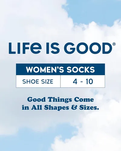 Vista 7 de Life is Good Calcetines para mujer - Calcetines novedosos de corte redondo paquete de 3