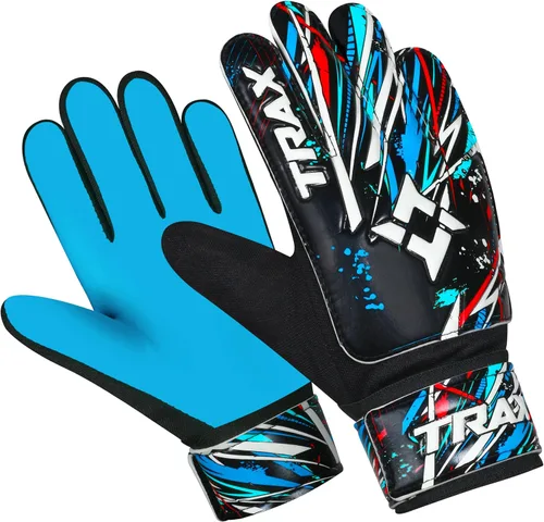 Vista 10 de Guantes de portero de fútbol para niños, jóvenes y adultos, guantes de portero de fútbol con látex de 0.157 pulgadas (0.157 in) antideslizantes