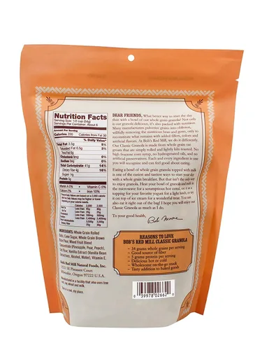 Vista 2 de Bob's Red Mill Granola natural de grano entero, 12 onzas (paquete de 3)