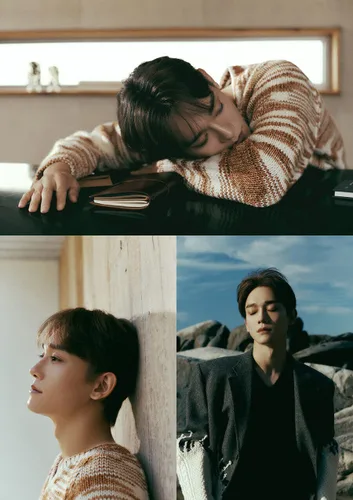 Vista 2 de ( DIGIPACK Ver. ) EXO CHEN LAST SCENE 3rd Mini Album ( VIOLET(A) / GRAY(B) - Random Ver. )+1ea Folded Poster(First Press Only!)+1ea EXO Store Gift