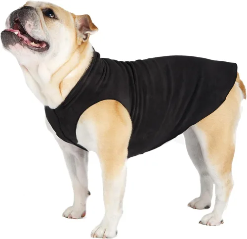 Vista 11 de Abrigo elástico de lana para perro, ropa suave y cálida para perro, suéter elástico para mascotas, lavable en lavadora, ecológico, para todo el año