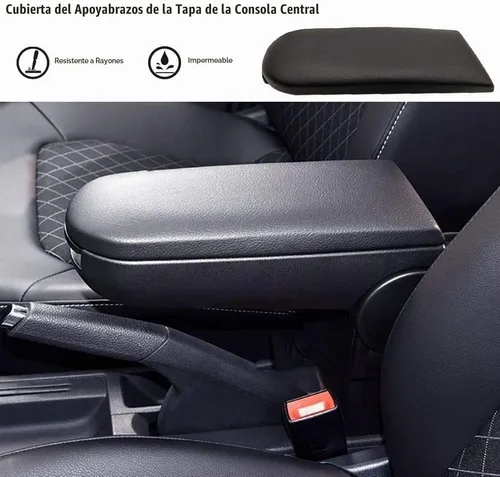 Vista 2 de Tapa para reposabrazos de consola central compatible con Volkswagen Beetle 1999-2005 1999-2004 VW Golf Jetta Passat Auto Funda de repuesto