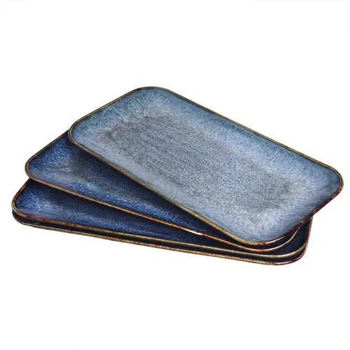 Vista 11 de Juego de platos de porcelana para cena, juego de 2, para fruta, postre, plato para aperitivos, pan, cupcake, ensalada - Apto para microondas