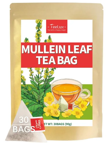 Vista 25 de TeeLux - Bolsas de té de cebada, sabor a nuez y tostado, sin cafeína, 0.07 oz x 50 bolsas Té de grano de cebada asada con aroma a nuez, sin