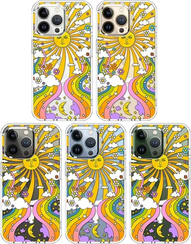 Vista 3 de MOSNOVO - Funda diseñada para iPhone 13 Pro, compatible con MagSafe, Buffertech, para impactos de caída de 6.6 pies, protector de TPU, carcasa