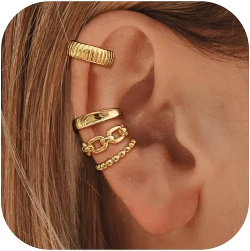Vista 27 de Ear Cuffs Non Piercing Ear Cuff Earrings for Teen Girl Gifts Trendy Stuff